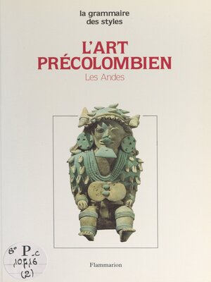 cover image of L'art précolombien, 2